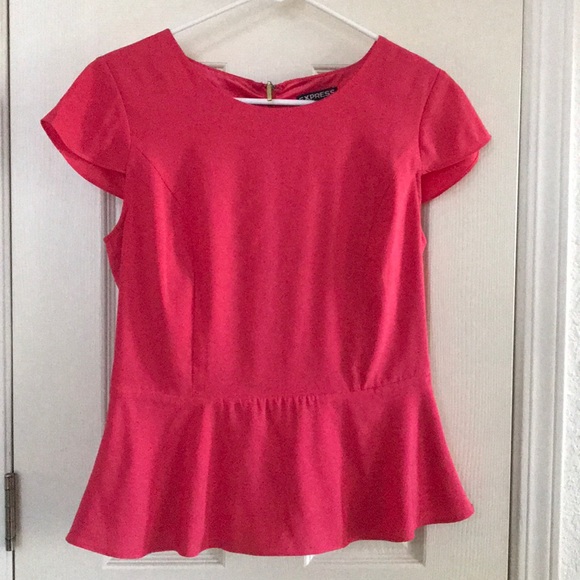 Express coral plum top Small $10.00 - Picture 1 of 1